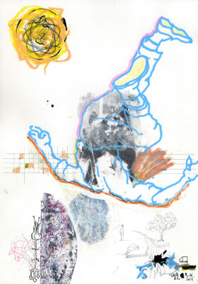 Chute#1<BR><FONT size="1">29,7 x 21cm R.K. 2019</FONT><BR>