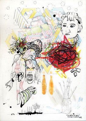 Un Demi Rêve 29,7 x 21cm R.K. 2019