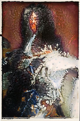 "Portrait d'un roi #1" R.K. 2025 D'après Le portrait de Louis XIV en costume de sacre, Hyacinthe Rigaud 1701