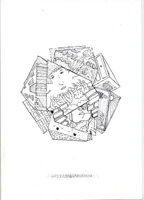 Polyèdre #1 29,7 x 21cm R.K. 2018