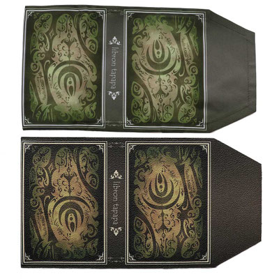 （上：布製）（下：合皮製）