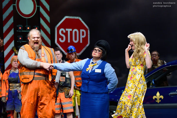 Il viaggio a Reims (Rossini), Theater Aachen 2024, Regie: Michiel Dijkema