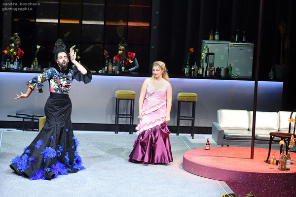 La Calisto (Cavalli), Theater Aachen 2020, Regie: Ludger Engels