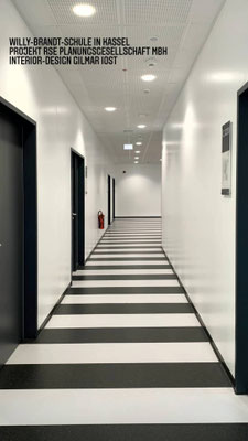 Willy-Brandt Schule, Kassel | Interior Design + Farb- und Materialkonzept | RSE+ | Kassel