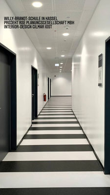 Willy-Brandt Schule, Kassel | Interior Design + Farb- und Materialkonzept | RSE+ | Kassel