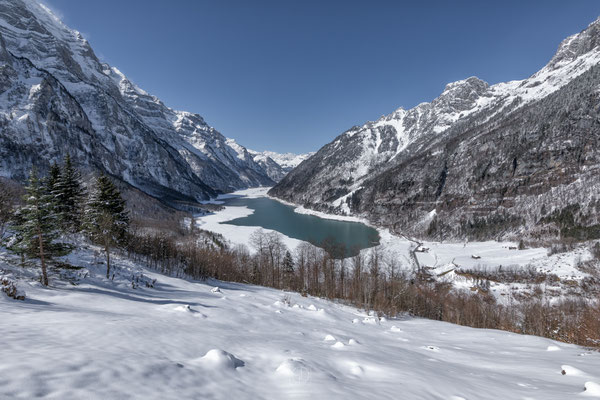 Klöntalersee,Schwammhöhe,Winterlandschaft,Glarner Winter,Glarnerland,Glarus,Glarus-Nord,Glarus-Süd