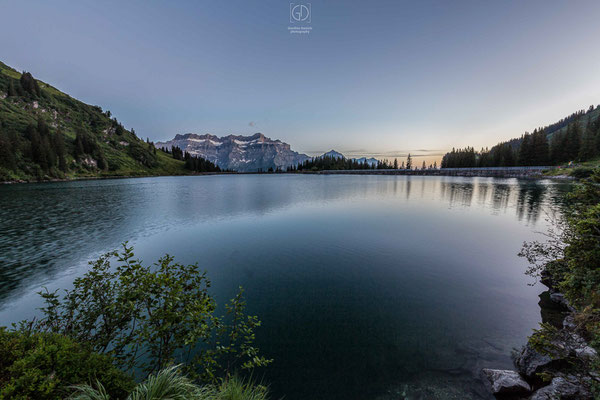 Kanton Glarus,Gärnisch,Glarnerland,Glarus,Abenddämmerung,Abenrot,Landschaftsfoto Glarnerland,