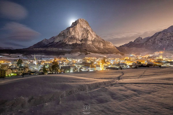 Ennenda,Langzeitbelichtung,Glarnerland unter den Sternen,Winterlandschaft,Glarner Winter,Glarnerland,Glarus,Glarus-Nord,Glarus-Süd