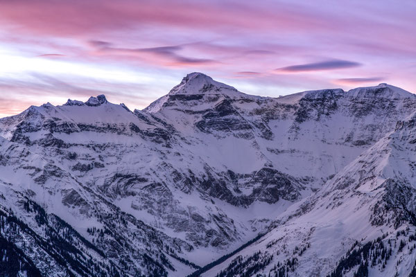 Hausstock,Abendämmerung im Glarnerland,Winterlandschaft,Glarner Winter,Glarnerland,Glarus,Glarus-Nord,Glarus-Süd