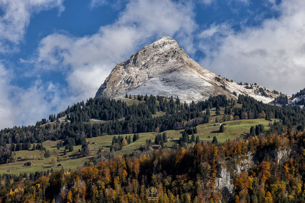 Kanton Glarus,Gärnisch,Glarnerland,Glarus,Abenddämmerung,Abenrot,Landschaftsfoto Glarnerland,