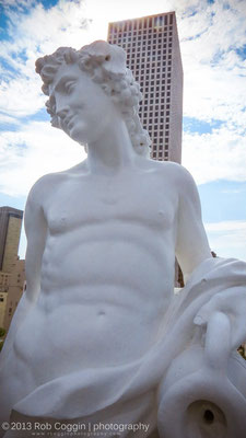 Rooftop Statue, New Orleans, LA