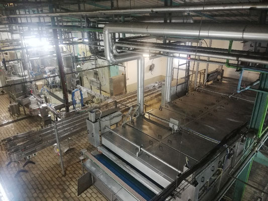 Usine de jus de fruits