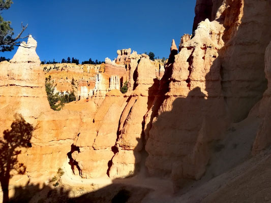 Chemin de randonnée dans le Canyon
