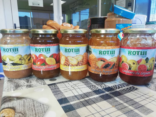 Les confitures d'ici 😋