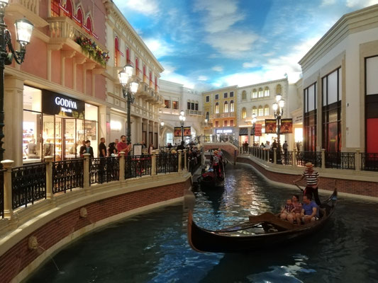 Canaux de Venise, à l'intérieur d'un casino