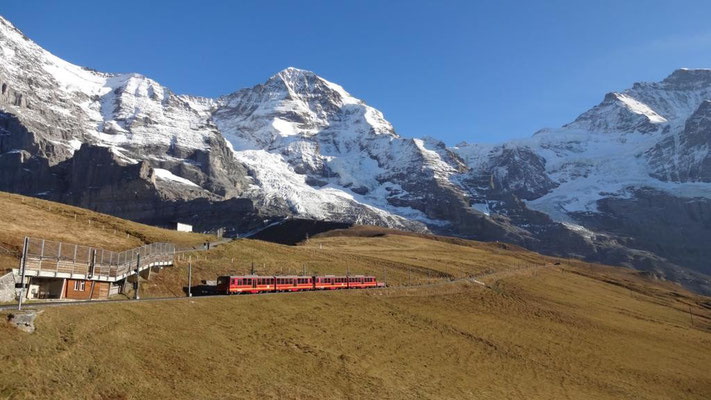 Blick von der kleinen Scheidegg