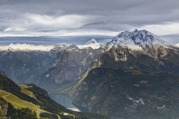 Blick vom Kehlsteinhaus