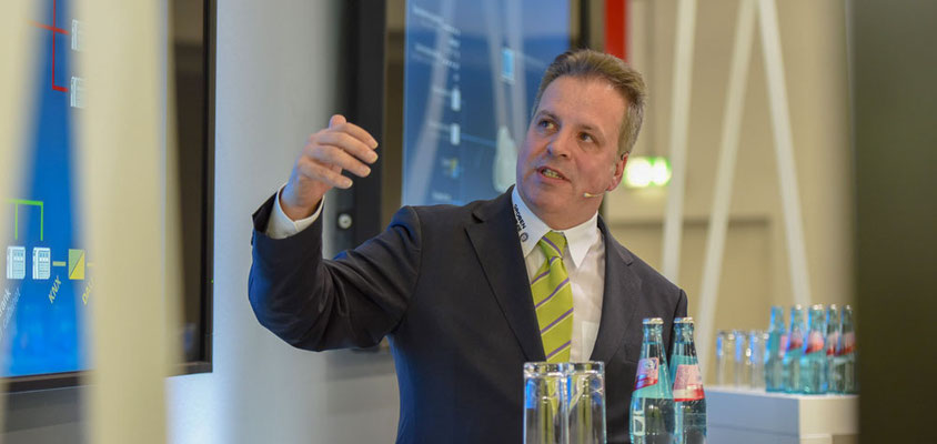 Markus Groben auf dem Intersec Forum 2018 – Foto: Messe Frankfurt Exhibition GmbH / Sandra Gätke