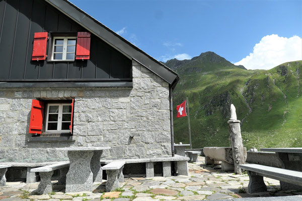 Vermigelhütte, Terrasse