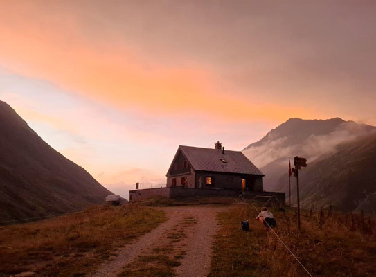 Vermigelhütte Abendstimmung
