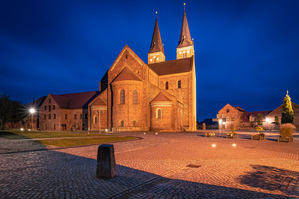 Kloster in Jerichow am Abend