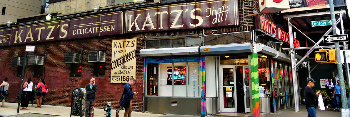 New York Geheimtipps : Katz' Delicatessen