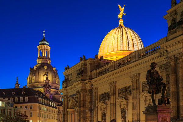 Blaue Stunde - Dresden Brühlsche Terrasse