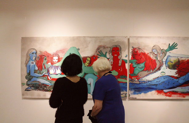 Ausstellung MODERN VENUS 2014 in Mannheim | DAS ERSTE ABENDMAHL in Betrachtung