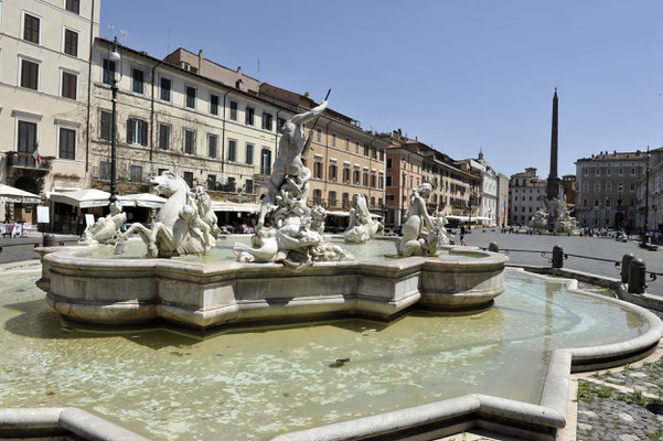 Piazza Navona_fontana di Nettuno