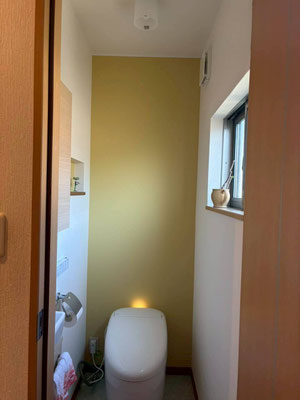 2階トイレ施工後 TOTOネオレスト