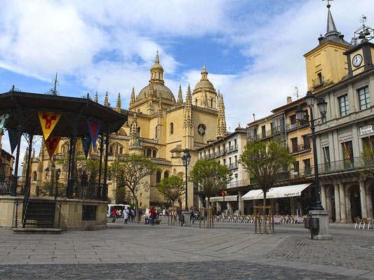 4. Plaza Mayor and Cathedral