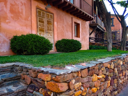 Una de las casas de cuento del pueblo