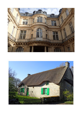Bernard Lemort - hôtel de Beauvais, Paris et chaumière en Brière