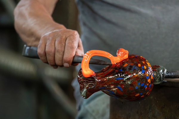 Goumy Michèle - souffleur de verre, Murano