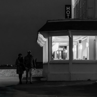 Anne Hardouin - soirée à Arromanches