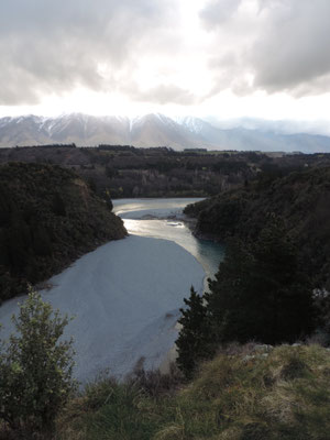 Mount Hutt at sunset