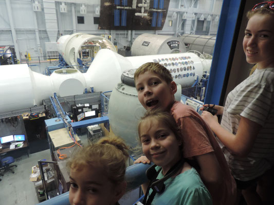 The Astronaut Training Centre with a full size mock up of the International Space Station (ISS)