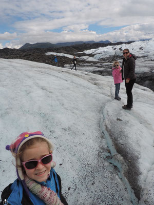 First steps on the Glacier