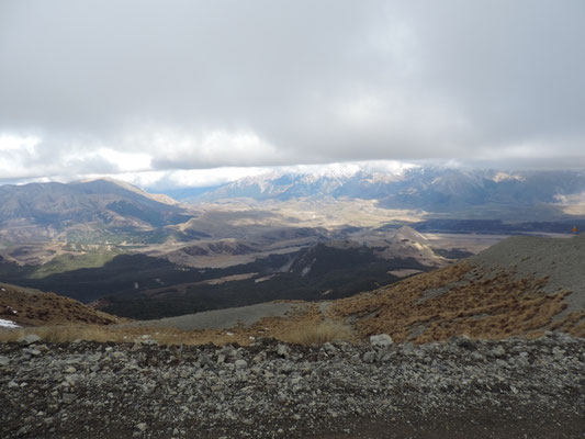 View from Mount Cheeseman over the Canterbury High Country