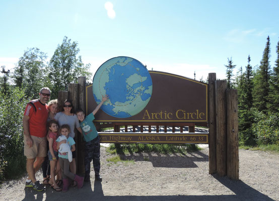 Crossing the Arctic Circle