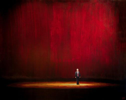 One Man Alone.  (Juror’s Selection, California State Fair Fine Arts Competition, 2008)