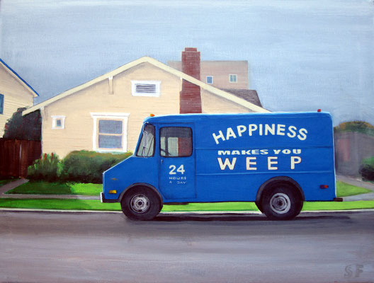 Happiness Makes You Weep.  (Director's Choice, Viridian Gallery 2014 Invitational)