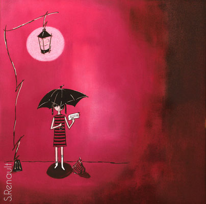 En Attendant la Pluie - Ailleurs (80x80 cm) 2009