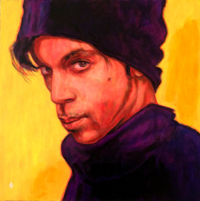 PRINCE - ORIGINAL PAINTING - 60 cm x 60 cm - ACRYLIC ON CANVAS