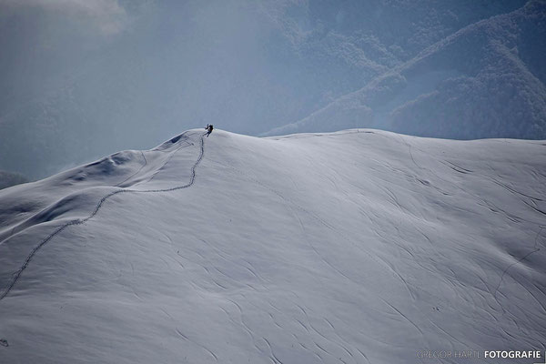 Gudauri: Im Osten des Skigebiets Mount Chrdili (Aufstieg ca 150Hm)