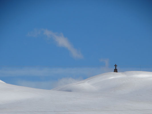 Gudauri: Kapelle am Javri Pass 