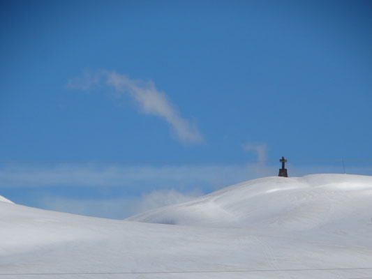 Gudauri: Kapelle am Javri Pass 