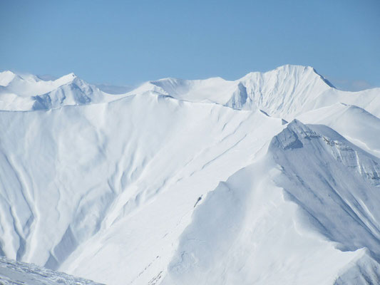 Gudauri: Lange Skitour auf den Mount Miketi