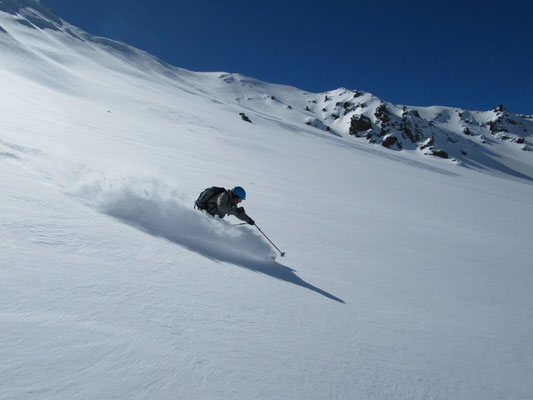 Gudauri: Abfahrt vom Kobi Pass Richtung Norden