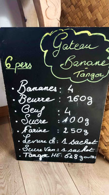 UNE RECETTE  A LA FONTAINE AROMATIQUE